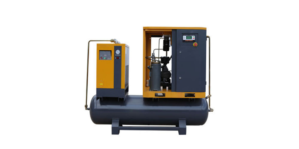 How Screw Air Compressor with Dryer Enhancing Energy Efficiency Along With Sustainability?