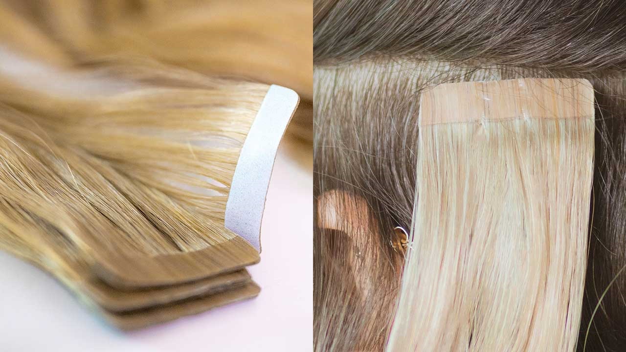 Gorgeous in Minutes: Quick Hairstyles Using Invisible Tape-In Hair Extensions
