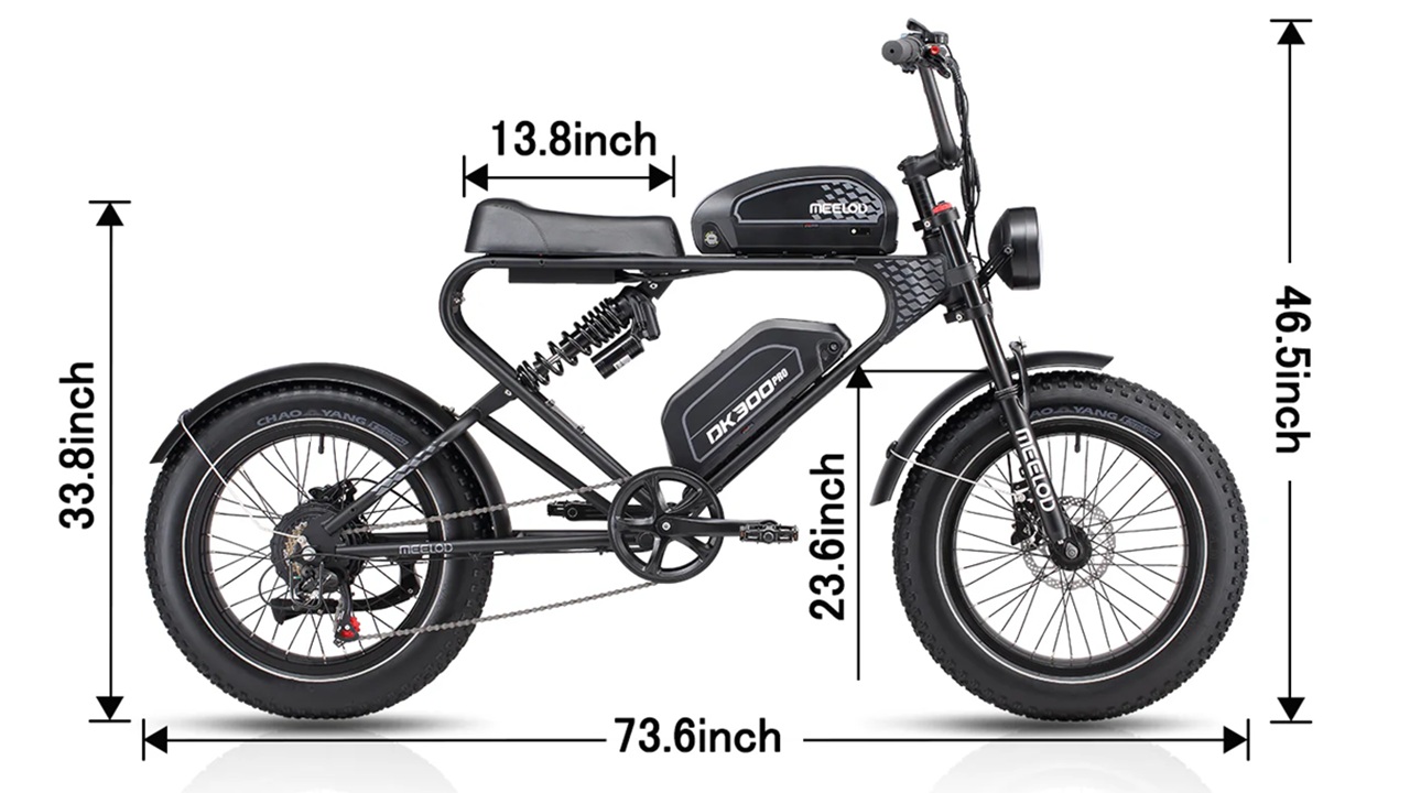 MEELOD DK300 PRO: A Tough and Long-Lasting Off-Road E-Bike